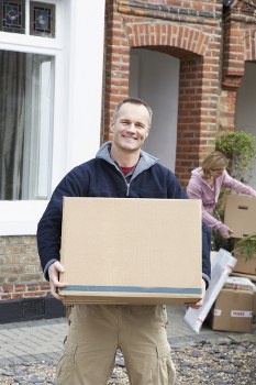 Removal team assisting with a home move in Crewshill