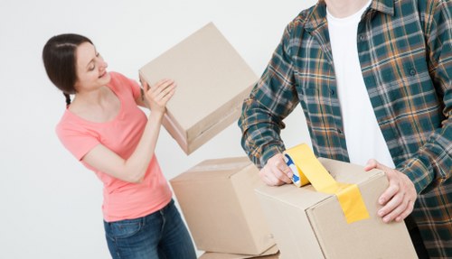 Safe and professional van loading by Man With Van Crewshill
