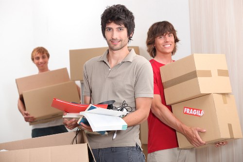Crewshill removals team handling a property clearance