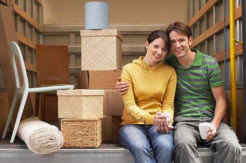 Removals van service for homes in Crewshill