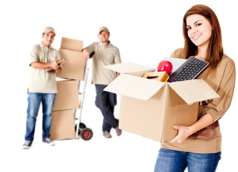 Loading furniture and boxes for a Crewshill collection