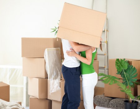 Careful packing of fragile household items for a Crewshill relocation
