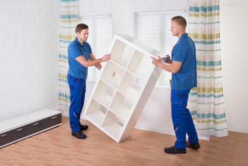 Moving truck support for furniture and office items in Crewshill