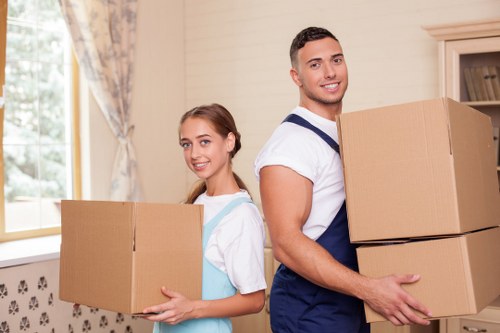 Crewshill property access and loading considerations for a moving truck